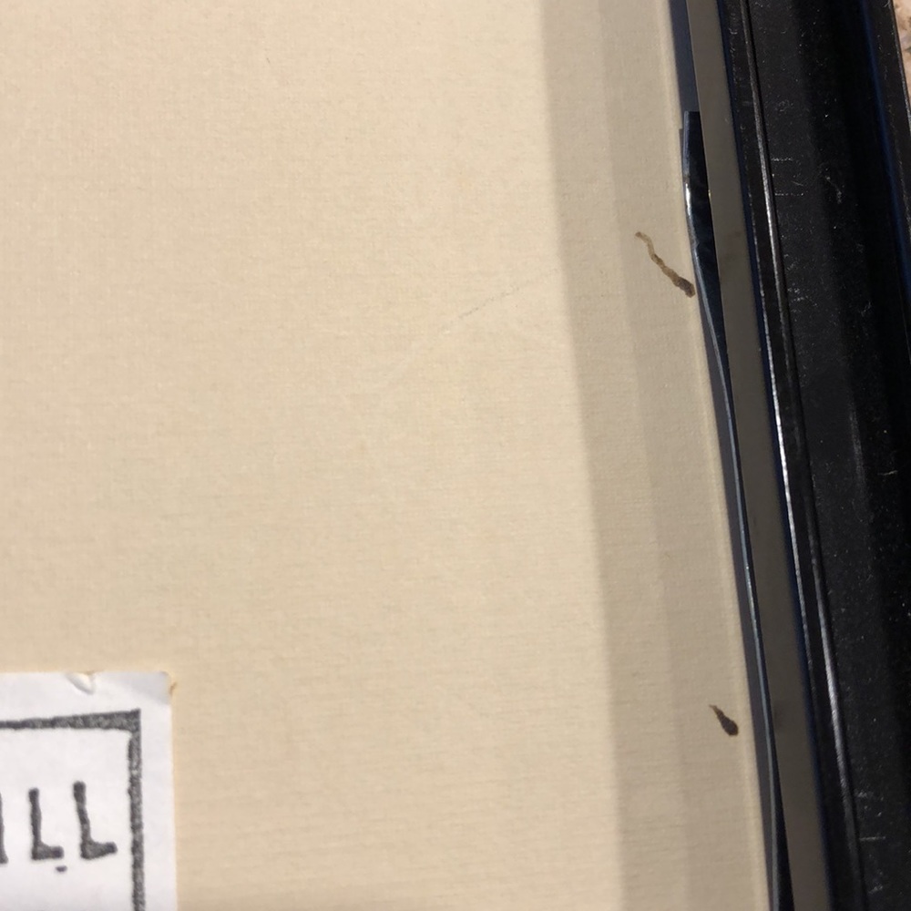 Marvin L. Hill Printmaker Framed and Matted Signed by Artist, 1/1 Whoops! - Picture 11 of 17